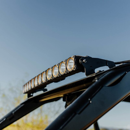 KC HiLiTES 22-24 Polaris RZR Pro R Light Bar Mount for 30in FLEX ERA LED Light Bar - Overhead - 7357 Photo - lifestyle view