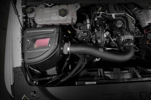 K&N 20-23 RAM 1500 V6 3.6L Performance Air Intake System - 63-1594 Photo - Mounted
