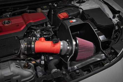 K&N 2023+ Honda Civic Type R / 2024+ Acura Integra Type S Performance Air Intake System - 69-1511TWR Photo - Mounted