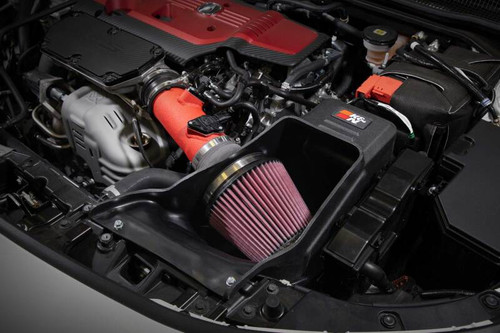 K&N 2023+ Honda Civic Type R / 2024+ Acura Integra Type S Performance Air Intake System - 69-1511TWR Photo - Mounted