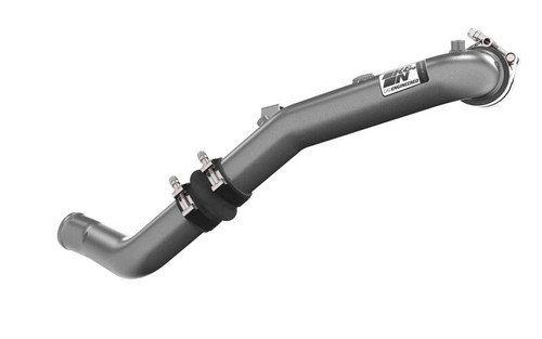 K&N 22-24 Honda Civic 1.5L L4 Aluminum Charge Pipe Kit - Gunmetal Gray - 77-1022KC Photo - out of package