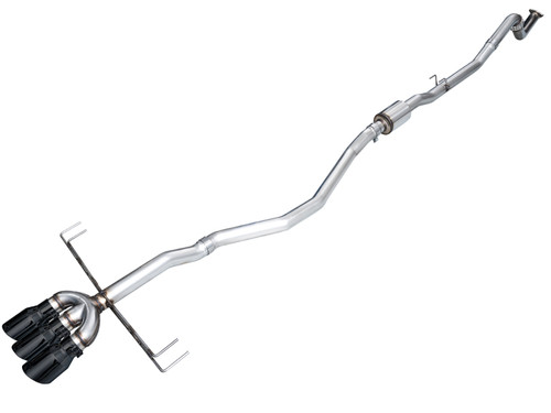 AWE Tuning 2024 Acura Integra Type S DE5 FWD Track Edition Exhaust w/ Triple Diamond Black Tips - 3020-53335 Photo - Primary