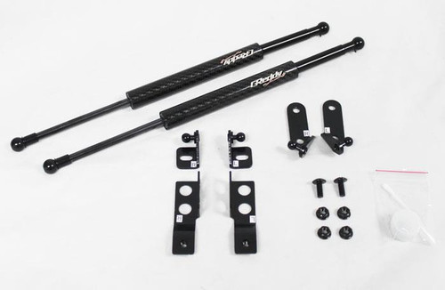 GReddy 05-07 Subaru WRX/STi  Engine Hood Lifter Kit (Designed for OEM weight hoods.) - 18560101 Photo - Primary