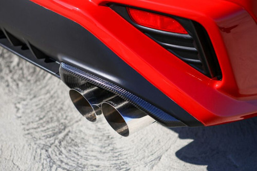 Remark 2022+ Subaru WRX Carbon Fiber Exhaust Finisher - Gloss Finish - RMK-05-EC01S-02 User 1