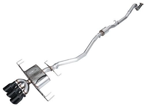 AWE Tuning 2024 Acura Integra Type S DE5 FWD Touring Edition Exhaust w/ Triple Diamond Black Tips - 3015-53335 Photo - Primary