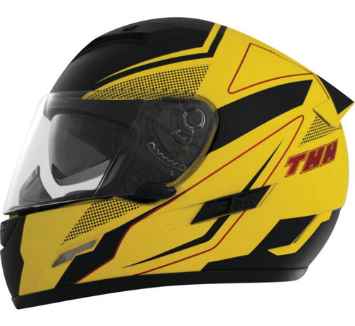 THH Helmets TS-80 FXX Yellow/Black - XL - 646356 Photo - Primary