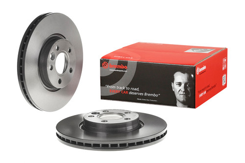 Brembo 12-15 Range Rover Evoque/11-18 Volvo S60 Front Premium UV Coated OE Equivalent Rotor - 09.A427.11 User 1