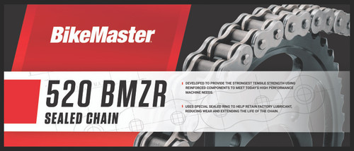 BikeMaster 520x120 BMZR Z-Ring Chain - Black/Chrome - 197401 User 1