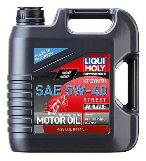 LIQUI MOLY 4L Motorbike 4T Synth 5W40 Street Race - 20076 User 1