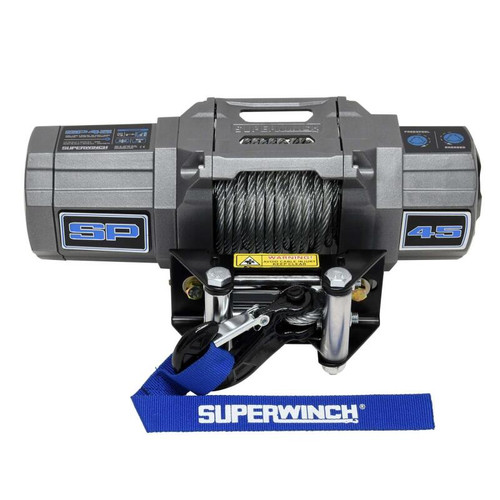 Superwinch 4500 LBS 12V DC 15/64in x 40ft Steel Rope Roller Fairlead SP 45 Winch - 1145240 Photo - Primary