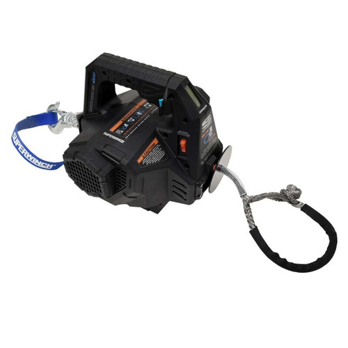 Superwinch Hand Hauler 1000 Winch 24 VDC 1000 lbs Line Pull Soft Shackle Rope End Safely - 1710001 Photo - Primary