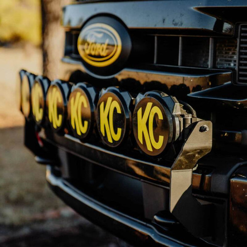 KC HiLiTES 17-24 Ford Super Duty GEN 4-5 Light Bar Mount Front Bumper - 7356 Photo - lifestyle view
