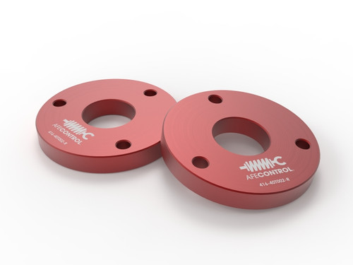 aFe CONTROL 23-24 Chevrolet Colorado ZR2 / GMC Canyon AT4X L4 2.7L (t) 1.25in Leveling Kit - Red - 416-40T002-R Photo - Primary