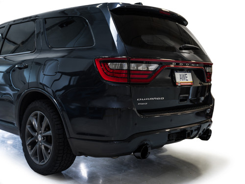 AWE Tuning 11-24 Dodge Durango 5.7L Touring Edition Exhaust w/ Diamond Black Tips - 3015-33575 Photo - Mounted