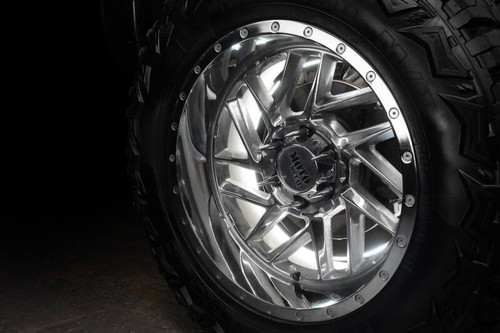 ORACLE Lighting LED Illuminated Wheel Rings - 16.5in PLASMA White - 4238-051 Photo - lifestyle view