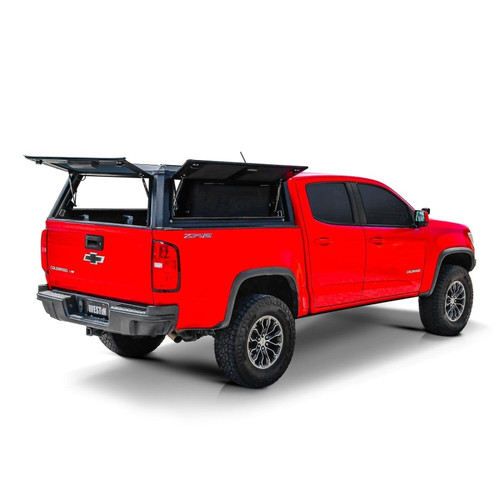 Westin EXP Truck Cap COMPLETE KIT A + B (15-22 Chevy Colorado/Canyon CC 5ft. Bed) - 16-11015 Photo - Mounted