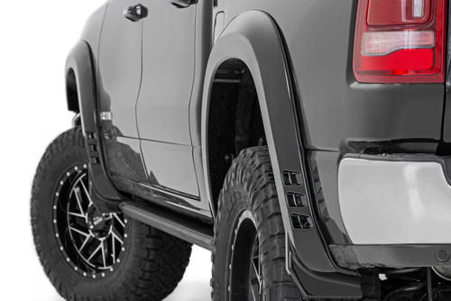 Rough Country-Fender Flares | SF1 | PGZ Black Forest Green | Ram 1500 2WD/4WD (2019-2024)