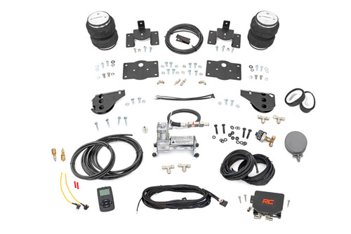 Rough Country-Air Spring Kit w/compressor | Wireless Controller | Ram 1500 2WD/4WD (2009-2018 & Classic)