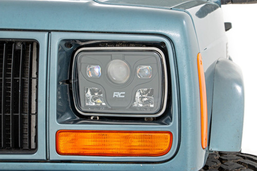 Rough Country-5"x7" LED Headlights | DOT Approved | Jeep Cherokee XJ 2WD/4WD (1984-2001)