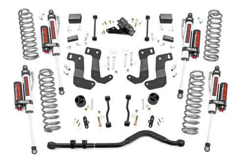 Rough Country-3.5 Inch Lift Kit | C/A Drop | Stage 1 | Vertex | Jeep Wrangler Unlimited (18-23)