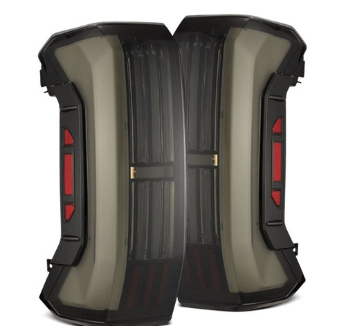 AlphaRex 22-24 Toyota Tundra NOVA-Series Prismatic LED Tail Lights - Alpha-Black - 673001 Photo - Primary