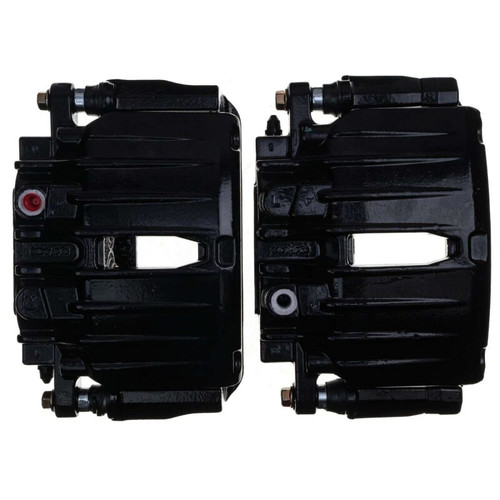Power Stop 02-06 Cadillac Escalade Rear Black Caliper - Pair w/Bracket - S4764BLK Photo - out of package