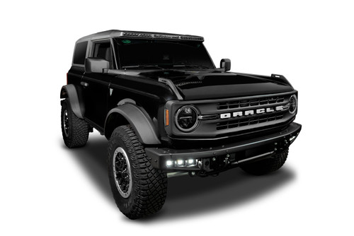 Oracle 2021+ Ford Bronco Integrated Windshield Roof LED Light Bar System SEE WARRANTY - 5888-023-MF Photo - Mounted
