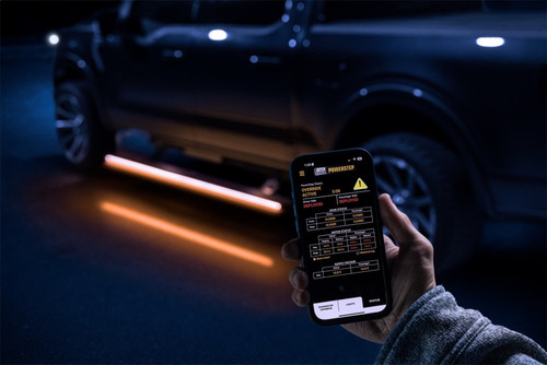 AMP Research 21-24 Ford F-150 SuperCrew PowerStep Vision - 96152-01A Photo - Mounted