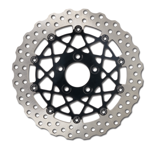 Performance Machine Disc/Carr Speedstar 320Mm X .20 Ff No O/S Front Black Ano - 0133-2608S-B User 1