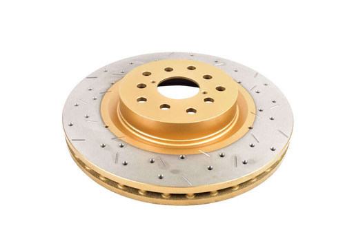 DBA 05-08 Subaru Legacy GT Front Drilled & Slotted 4000 Series Rotor - DBA42650XS-10 Photo - Primary