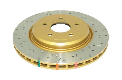 DBA 05-12 Corvette C6 w/Z06 pkg Rear Drilled & Slotted 4000 Series Rotor - DBA42993XS Photo - Primary