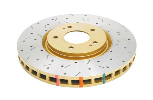 DBA 03-05 Evo 8/9 Front Drilled & Slotted 4000 Series Rotor - DBA4418XS Photo - Primary