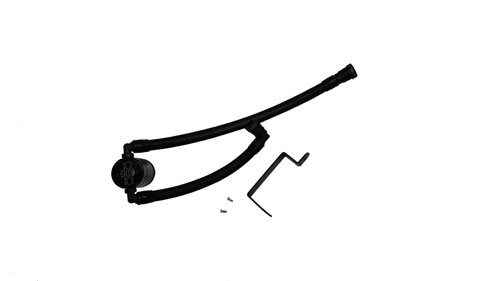 J&L 2025 Ford Bronco 2.3L/ 23-25 Ford Ranger 2.3L Separator 3.0 PCV Side - Black Anodized - 3059P-B Photo - Primary