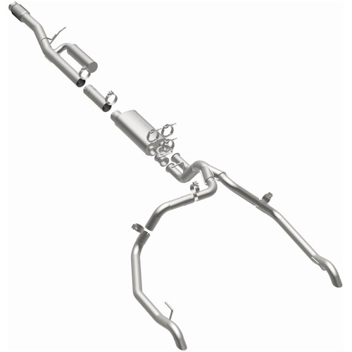 MagnaFlow 24-25 Chevrolet/GMC Silverado/Sierra 1500 ZR2/AT4X Overland Series Cat-Back Exhaust System - 19703 Photo - out of package