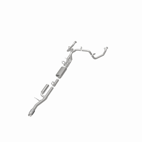 MagnaFlow 24-25 Chevrolet/GMC Silverado/Sierra 1500 ZR2/AT4X Overland Series Cat-Back Exhaust System - 19703 360 Degree Image Set