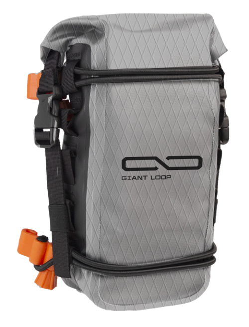 Giant Loop Fender Bag/Number Plate Bag 3.5L - Gray - FDBG25-G User 1
