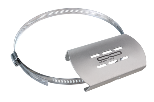 Giant Loop Hot Springs Heat Shield - Brushed Aluminum - HS25 User 1