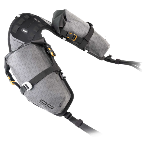 Giant Loop MoJavi Saddlebag 12L - Gray - MSB25-RT-G User 1