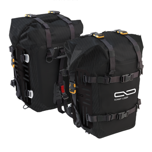 Giant Loop MotoTrekk Panniers 50L - Black - MTPN25-B User 1