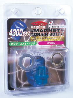 Project Kics Toyota/Daihatsu/Nissan Red Magnetic Drain Bolt - M12X1.25 - WMAG1 Photo - Primary