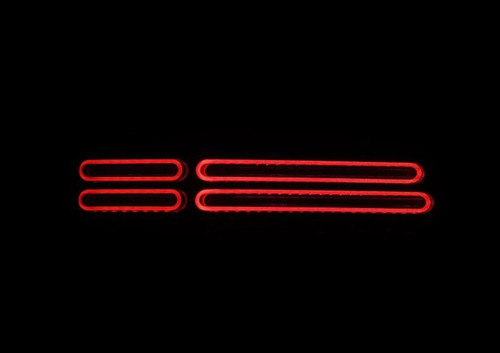 AlphaRex 23-25 Nissan Z Nova-Series Quad-Loop Style Prismatic LED Tail Lights - Alpha Black - 691022 User 3