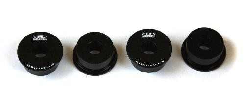BLOX Racing Honda S2000 Steering Rack Rigid Bushing Kit - Black - BXSS-20614-BK Photo - Primary