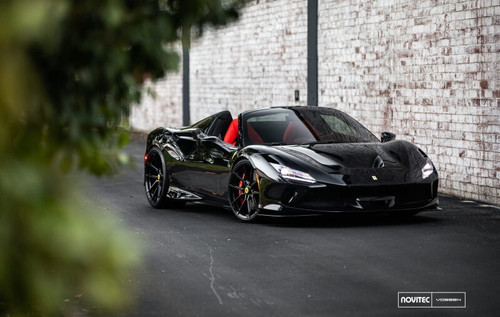 Vossen x Novitec NF10 21x9 ET:35 Gloss Black Ferrari 488 / F8 Front Wheel - F-AFP-40-F01-C25 Photo - Primary