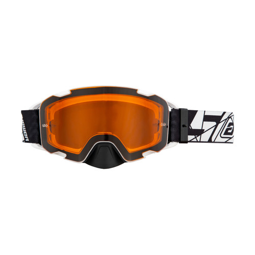 Answer ARC II Magnetic LE Goggles with replacement lens - White/Amber - 475086 User 1
