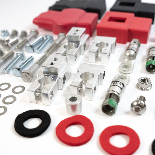 SDHQ - '20-22 Ford Super Duty (F250/F350/F450) SDHQ Built Billet Battery Terminal Kit - SDHQ-11-3003-G4-20