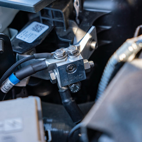 SDHQ - '19-2023 SDHQ Built Ford Ranger Billet Battery Terminal and Distribution Kit - SDHQ-15-3003-G5