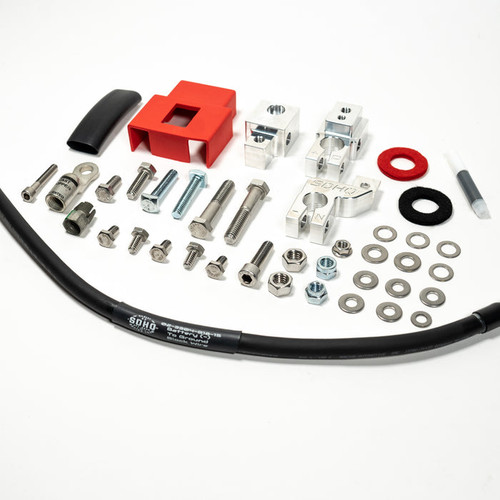 SDHQ - '21-23 Ford Raptor SDHQ Built Billet Battery Terminal Kit - SDHQ-13-3003-G14