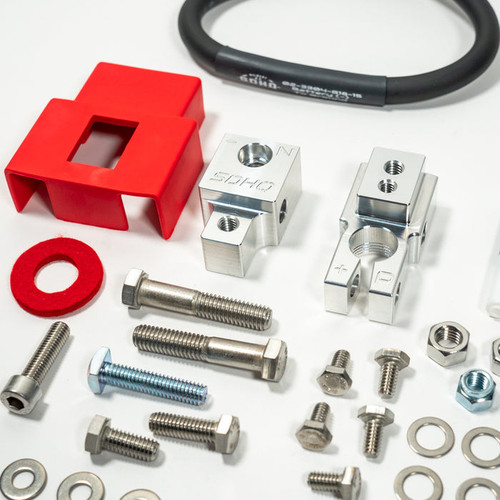 SDHQ - 2019-2023 Ram 2500/3500 Complete Billet Single Battery Terminal and Distribution Kit - SDHQ-31-3003-G5-SB