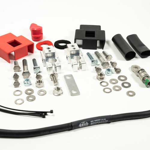 SDHQ - '20-22 Ford F250/350 SDHQ Built Billet Single Battery Terminal Kit - SDHQ-11-3003-G4-SB