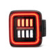 AlphaRex 18-23 Jeep Wrangler JL NOVA Prismatic LED Taillights Black-Red - 602020 User 3